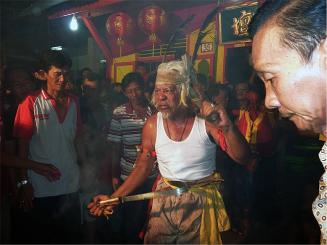 Phiong Cin Khiong under the possession of Datuk Sungkung, Singkawang, 2011. Photo by author.
