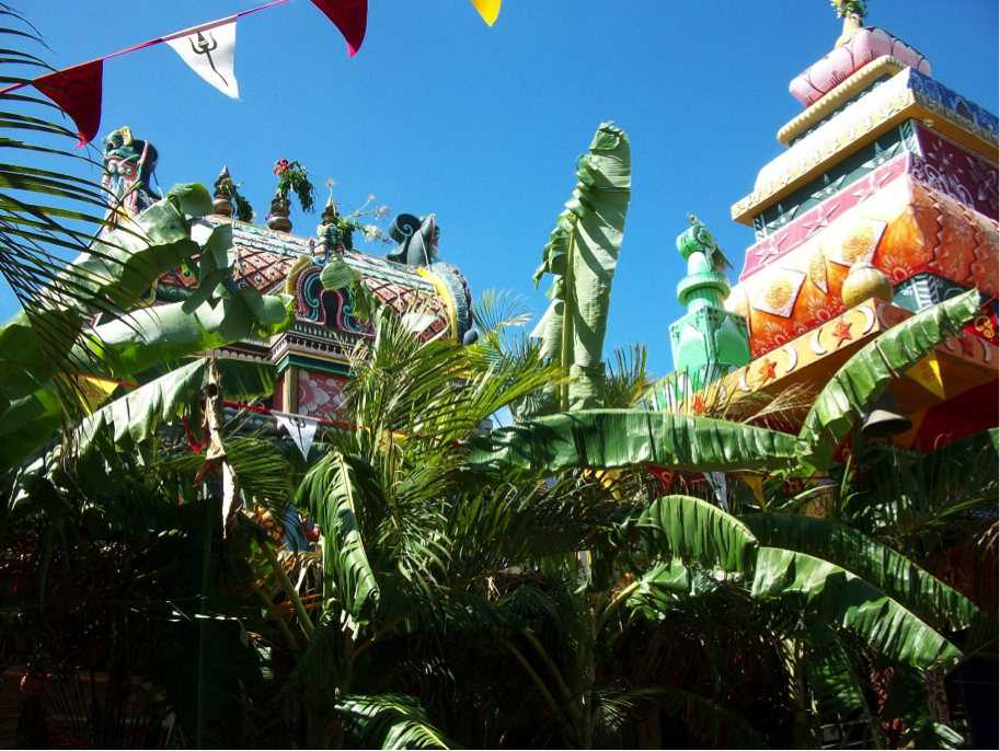 A Hindu temple in La Réunion, 2014. Photo by the author.