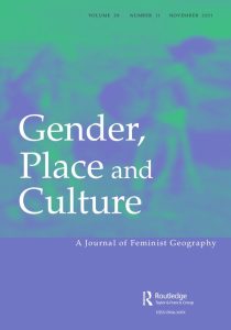 Wei-Yun Chung (2021) Gendering distance, gendered housework: examining the gendered power dynamics through housework allocation in Taiwanese homes, Gender, Place & Culture, DOI: 10.1080/0966369X.2021.1974355