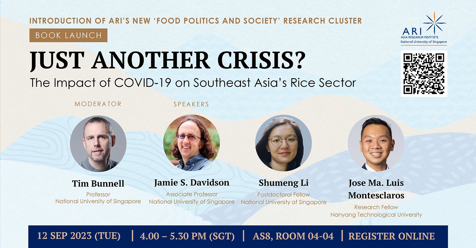Just Another Crisis? The Impact of COVID-19 on Southeast Asia’s Rice ...