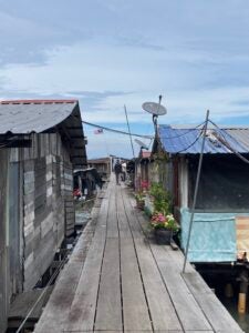 The Jelutong jetty. Photo courtesy of the authors.