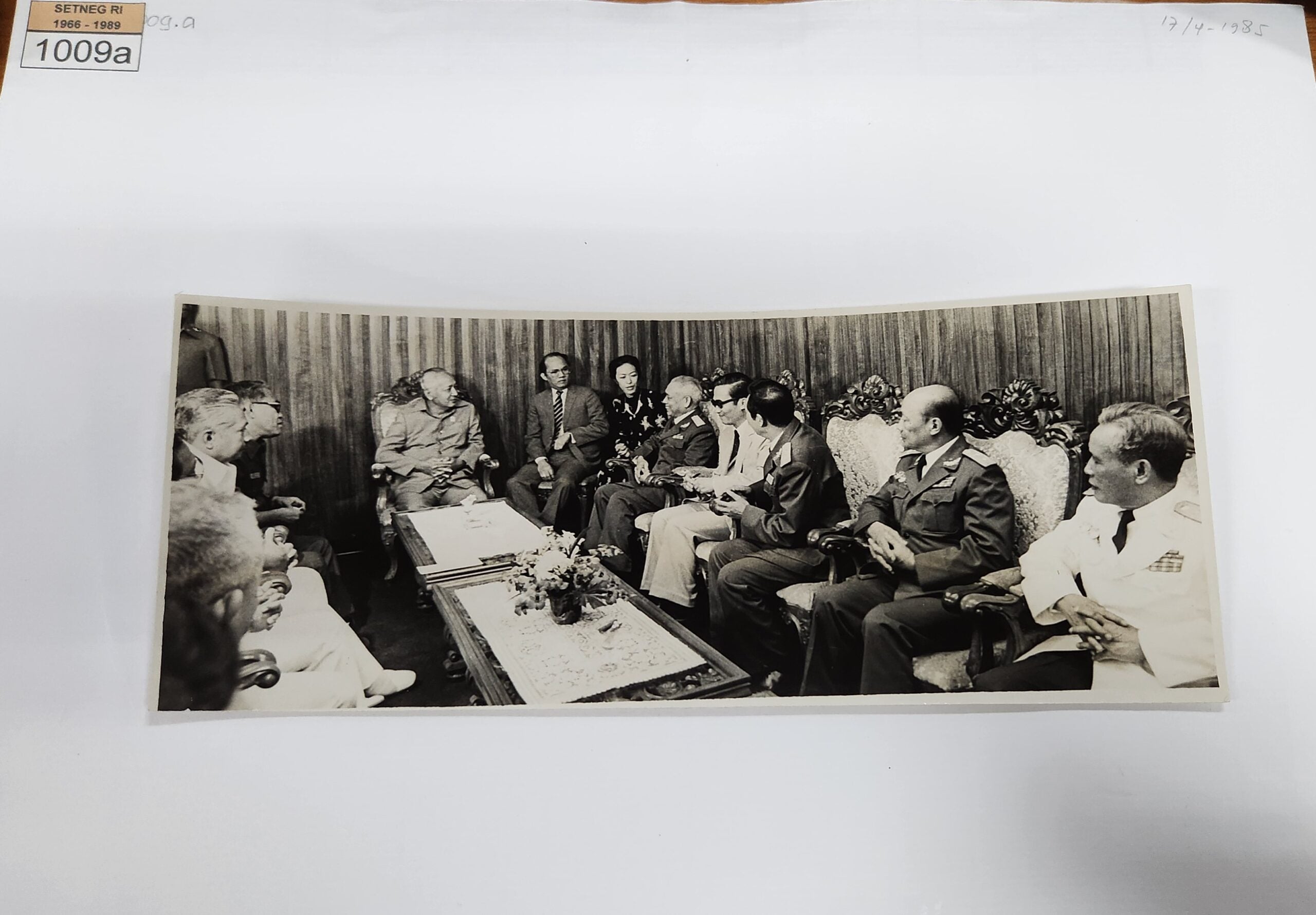Suharto, Murdani, Dung 1985