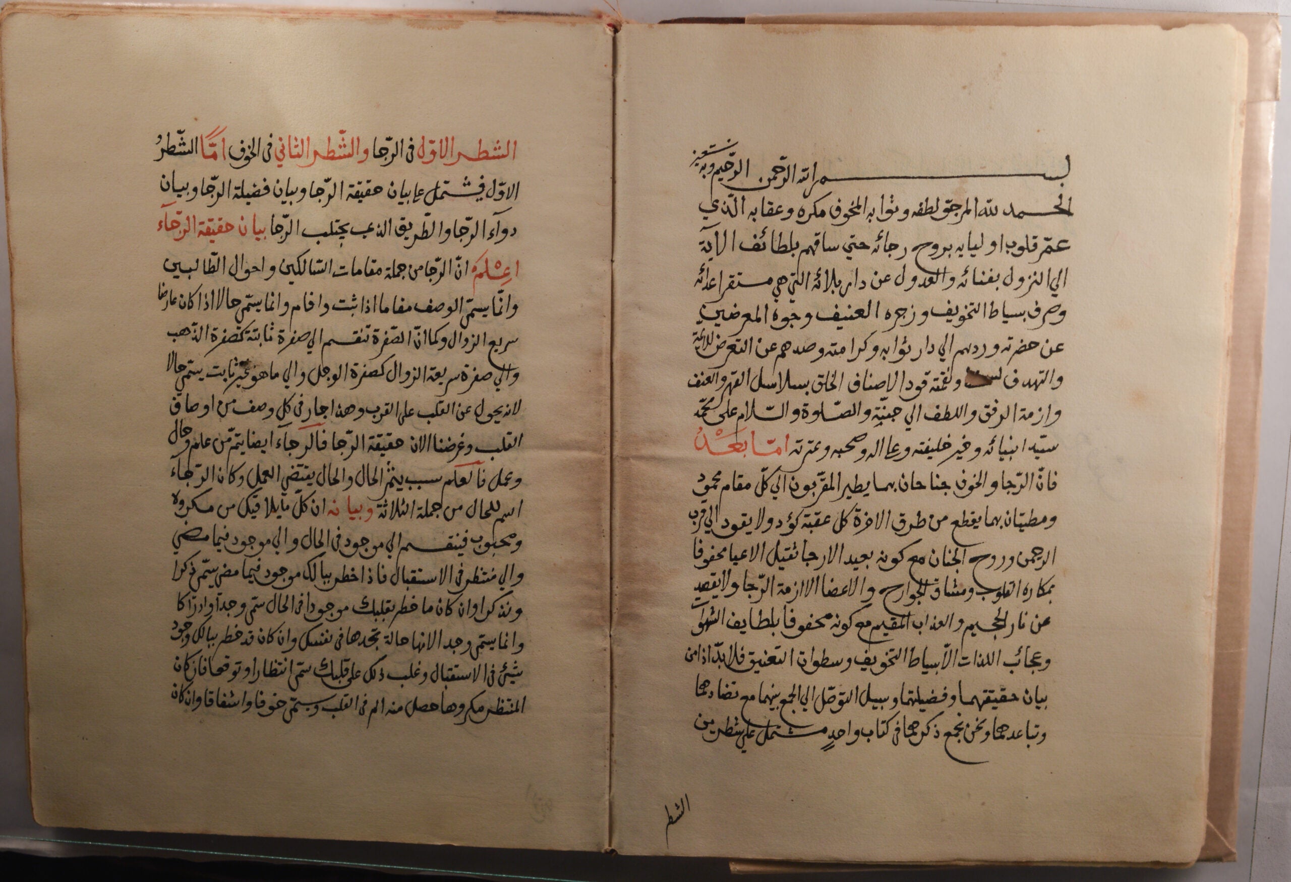 Kitāb al-khawf wa-al-rajāʼ